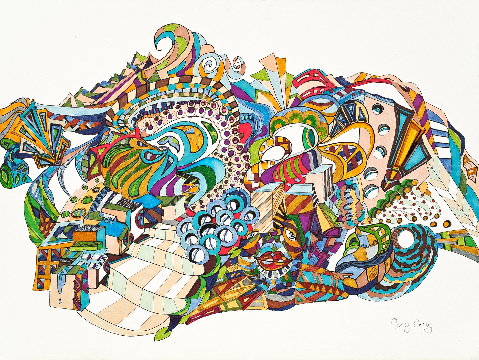 Nancy Rice Early Fine Art – Art and Prints by Nancy Early